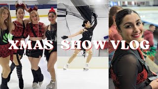 2023 Christmas Show VLOG! | Adult Figure Skating Journey