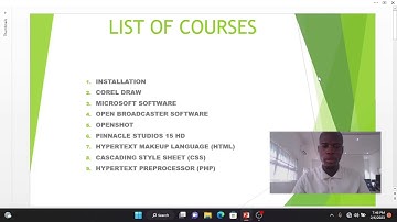 INTRODUCTION OF THE NEW CHANNEL DTECH