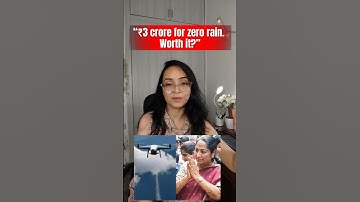 Artificial rain stunt: ₹3 crore, Actual rainfall: 0 drops  #delhinews #artificialrain #cloudseeding