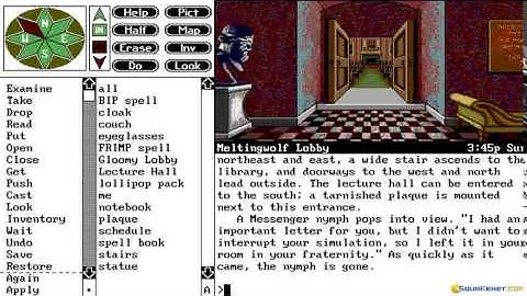 Spellcasting 201 gameplay (PC Game, 1991)