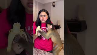 brown sibling was eating banana #funny #ai#cute #comedy #barbie #haveitoldyoulatelythatiloveyou