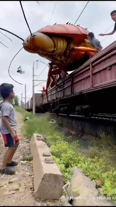 Kecoa di gerbong kereta #keretaapi #keretaapiindonesia #kecoa #serangga #seranggaunik #keretaapikita