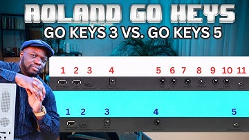 GO:KEYS 5 vs. GO:KEYS 3 - Major Differences 🎹 👀🎤🔋