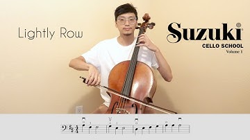 Lightly Row on Cello (Suzuki Book 1)