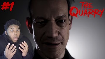 The Creepiest Game Since Until Dawn!!|The Quarry Part 1