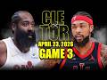 Cleveland Cavaliers vs Toronto Raptors Full Game 3 Highlights - April 23, 2026 | NBA Playoffs