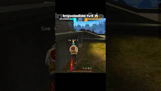 Impossible 1v4 clutch 👀 #shorts