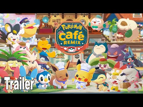 Pokemon Cafe Remix - Reveal Trailer [HD 1080P]
