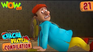 chacha bhatija compilation 21 funny animated stories wow kidz