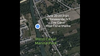 Tonawanda, NY ~ Erie Canal ~ Niagara County Park ~ West Canal Marina ~ America’s Great Loop 6/20/21