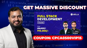 Full Stack Development Coupon Code | PW Skills Coupon Code