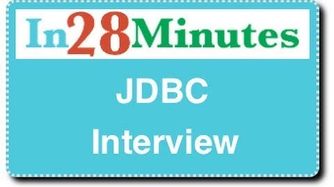 JDBC Interview Questions and Answers