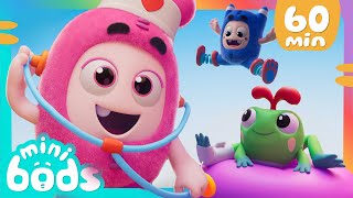 Speckled Frog has a Boo Boo! | Doctor Check Up | 60 Minutes of Minibods | Funny Preschool Cartoons