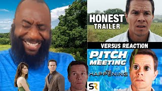 Pitch Meeting Vs. Honest Trailer - The Happening (Reaction)