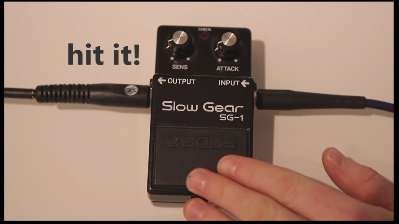 Boss - SG-1 - Slow Gear - SG1 - YouTube