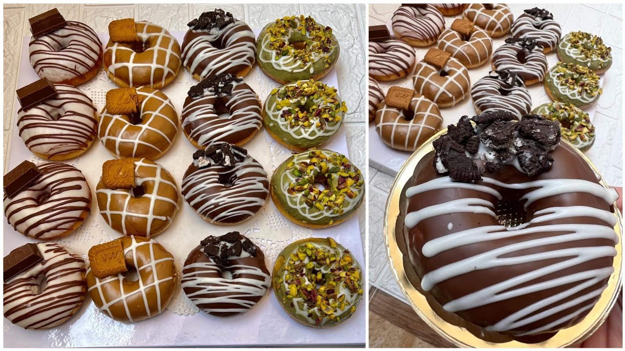 ولا تفردي ولا تقطعي 👌ع التربيزه بططيه 💪دوناتس بعجينه وهميه مشروع بدون راس مال مكسبه دهب 🆙️