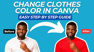 How To Change Clothes Color In Canva - Easy Step-By-Step Guide