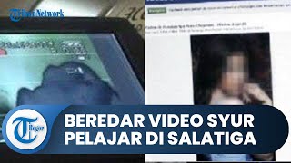 Beredar Video Dewasa Pelajar di Salatiga, Rekaman Dilakukan di Warung, Polisi Tangkap 4 Pelaku Video
