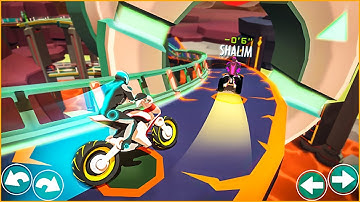 Gravity Rider Extreme Balance Space Bike Racing Android Gameplay (Mobile Gameplay) - Android & iOS