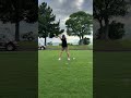 ドライバースイングスロー動画“正面”
