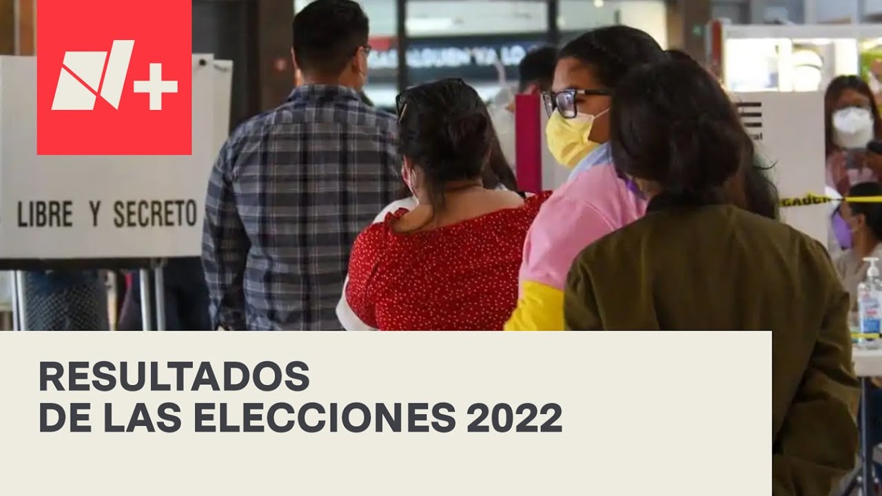 Resultados de las elecciones 2022, según el PREP