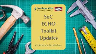 OH SoC ECHO Toolkit Updates - OH SoC ECHO
