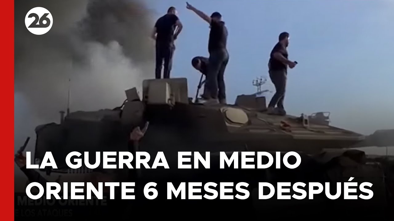 La guerra en Medio Oriente, a 6 meses del inicio de los ataques - YouTube