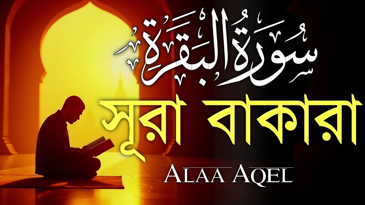 ঘরের উন্নতির জন্য সূরা বাকারা প্রতিদিন শুনুন I Surah Al Baqarah Full Quran Recitation | Alaa Aqel