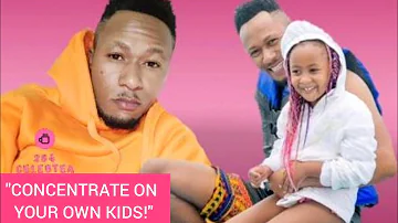 DJ MO CLAPS BACK AT FAN FOR CRITICIZING HIS DAUGHTER'S DRESSING