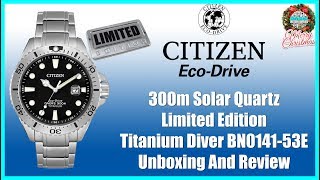 citizen eco drive 300m titanium