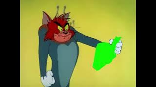 Angry Tom reading a book meme - Green Screen - Tom and Jerry