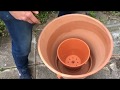 Making a home made Tandoor from flower pots
