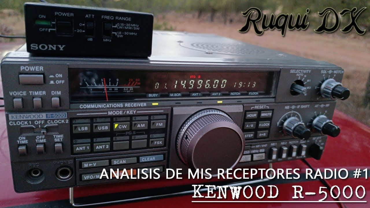 Kenwood R-5000 | Análisis de mis receptores de radio #1 - YouTube