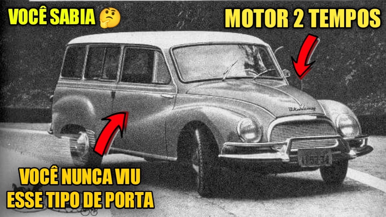 7 raras peruas antigas e talvez desconhecidas. Veja e descubra qual foi a primeira perua brasileira