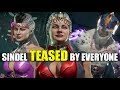 Who Roasts & Teases Sindel the Best? ( Relationship Banter Intro Dialogues ) MK 11