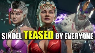 Who Roasts & Teases Sindel the Best? ( Relationship Banter Intro Dialogues ) MK 11