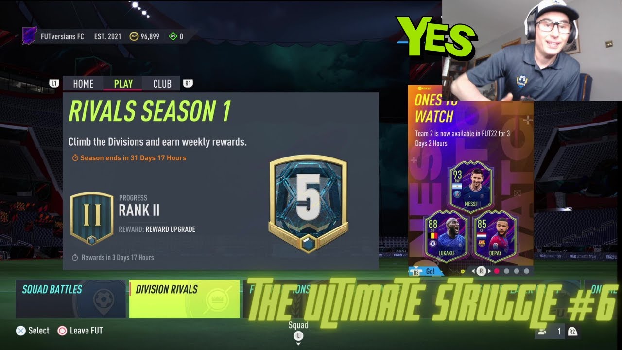 FIFA 22 ULTIMATE Division Rivals Gameplay! SQUAD UPDATE!