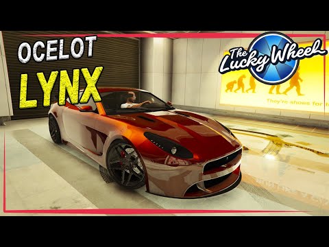 OCELOT LYNX - обзор спорткара на подиуме казино в GTA Online