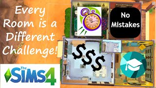 The Sims 4 But Every Room is a Different Build Challenge