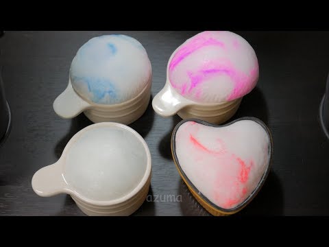 [ASMR] カップケーキ風スライム（アイスバーグ）cupcake slime (Iceberg) [No talking 音フェチ]