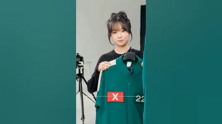 Dressed for the occasion. Squid Game Season 3 is now playing.