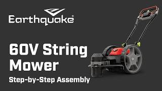 Earthquake® 60V String Mower Assembly Video