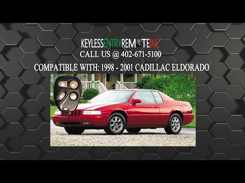How To Replace Cadillac Eldorado Key Fob Battery 1998 2001