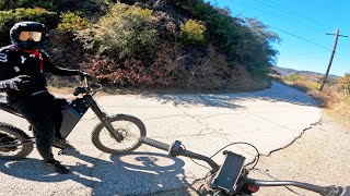 Behind the Scenes of a Day on my 72v Sur Ron in LA