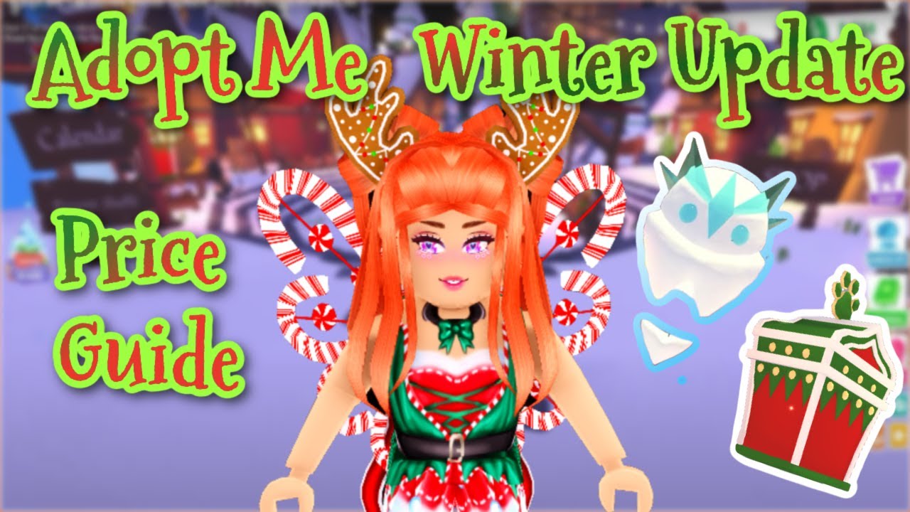 Adopt Me Christmas Winter Update 2021 Pet/Item Prices List - YouTube