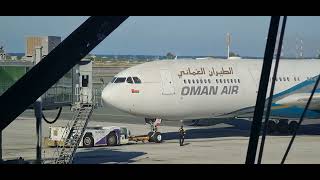 Flights movement at Muscat International Airport - WY, FZ, KU & GF
