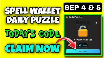 Spell Wallet Daily Puzzle Today 4 September | Spell Wallet Today Puzzle | Spell Wallet Secret Code