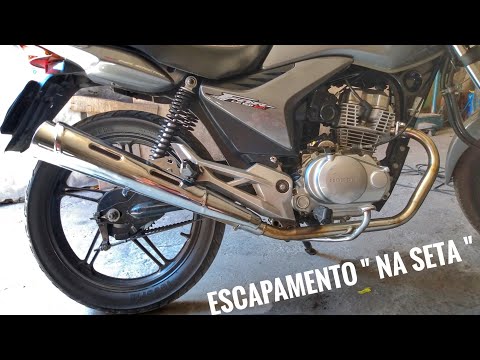 Vídeo: Como você dobra o escapamento de uma motocicleta?