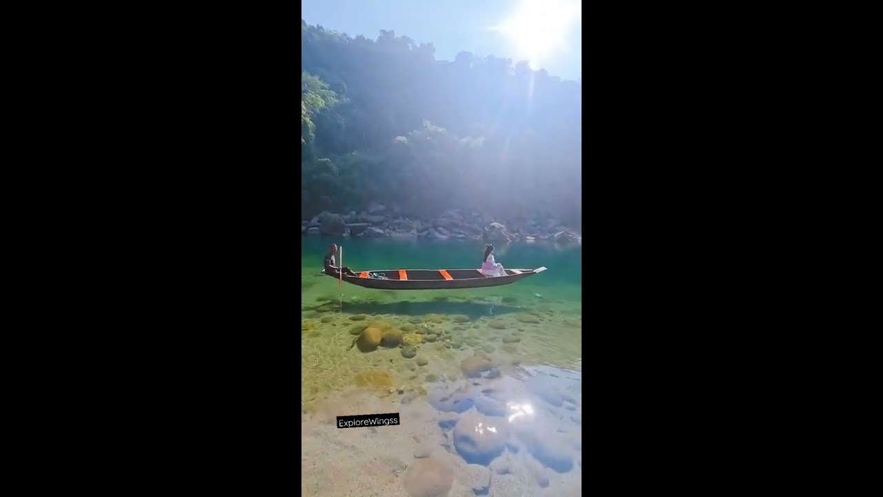Dawki River Meghalaya Crystal Clear Water ExploreWingss