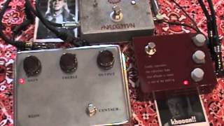 Klon Centaur versus Klon KTR overdrive guitar effects pedal SHOOT OUT